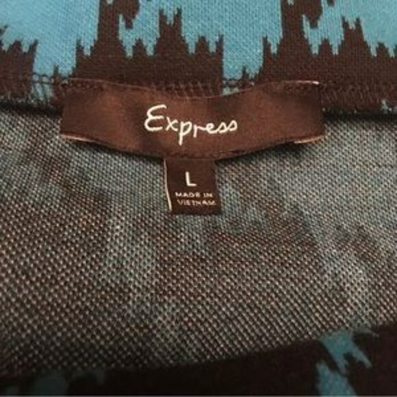 Express Cowl Neck Tunic Dress Size L - Picture 3 of 4